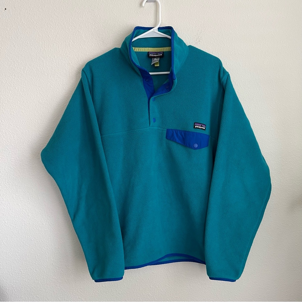 Patagonia Synchilla Snap T Front Pocket Fleece Sweater